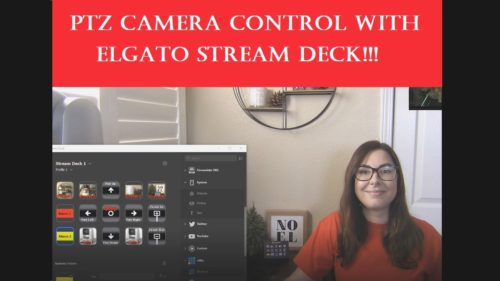PTZ Camera Control with Elgato Stream Deck