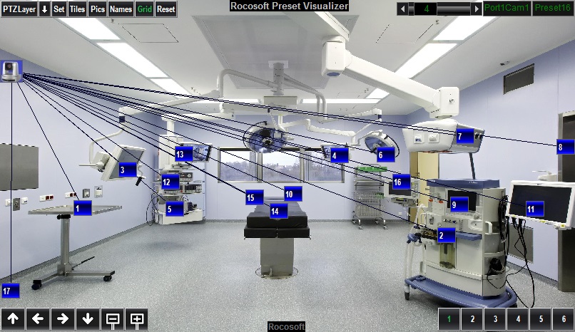 Rocosoft PTZ Visual Pad Controller for Hospital-4 Rocosoft PTZ Visual Pad Controller for Hospital